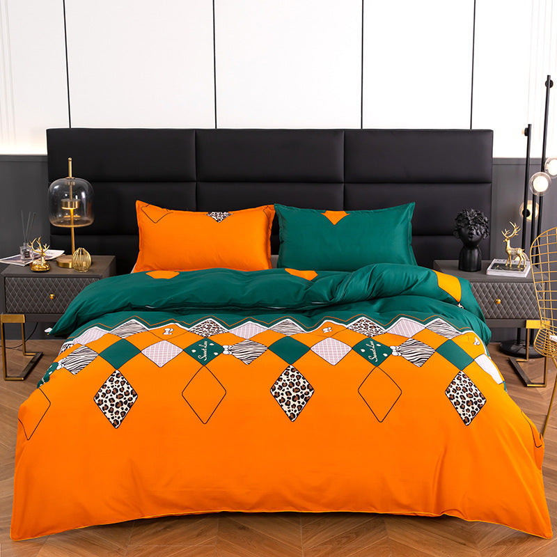 Korean style lace duvet cover, king size 220*240cm, princess duvet cover, student dorm single duvet cover, cartoon wedding bedding