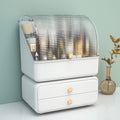 Cosmetic organizer box desktop storage rack drawer-style organizer vanity dustproof lipstick skincare storage box