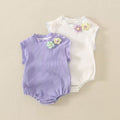 Baby clothes summer thin style baby bodysuit girl baby romper princess full month hundred days outfit summer