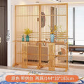 New chinoiserie screen partition living room for home blocking grids solid wood foldablemovable entrance hall office seat screen