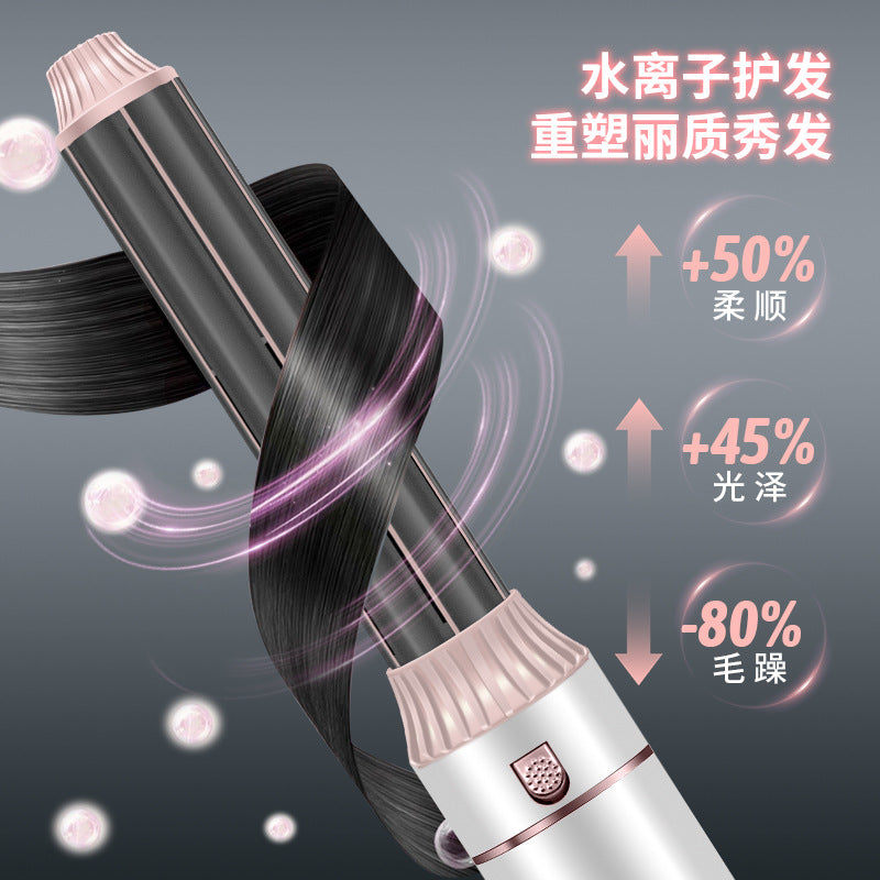 Cross-border four-in-one hair dryer, curling iron, curling straight dual-purpose hair styling comb, electric high-speed hair dryer, hot air comb