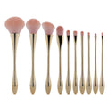 Goblet - champagne gold - skin color 10-piece set + opp packaging