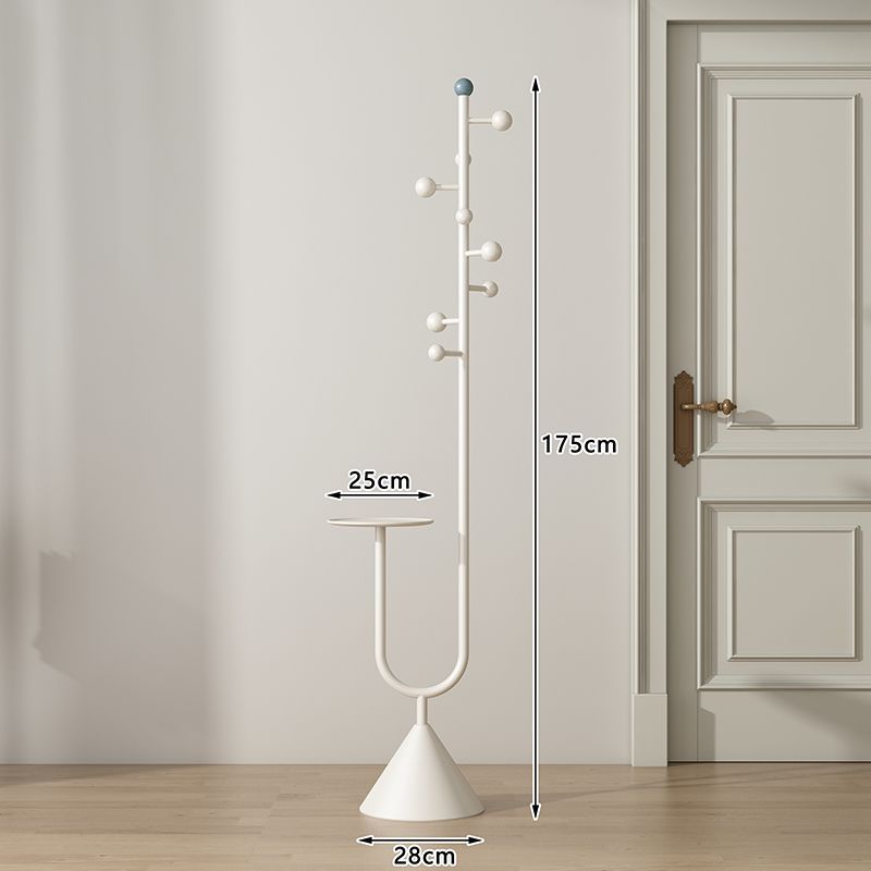 Casual clothes hanger italianaccessible luxury bedroom accessible luxury storage cream for home space floor-standing clothes coat rack shelf