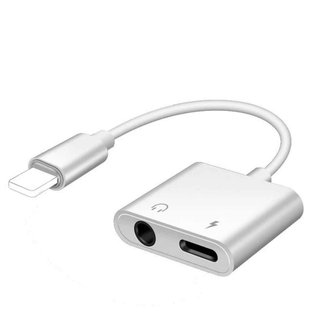 Suitable for apple iphone headphone conversion cable two-in-one 3.5mm to lightning audio charging adapter