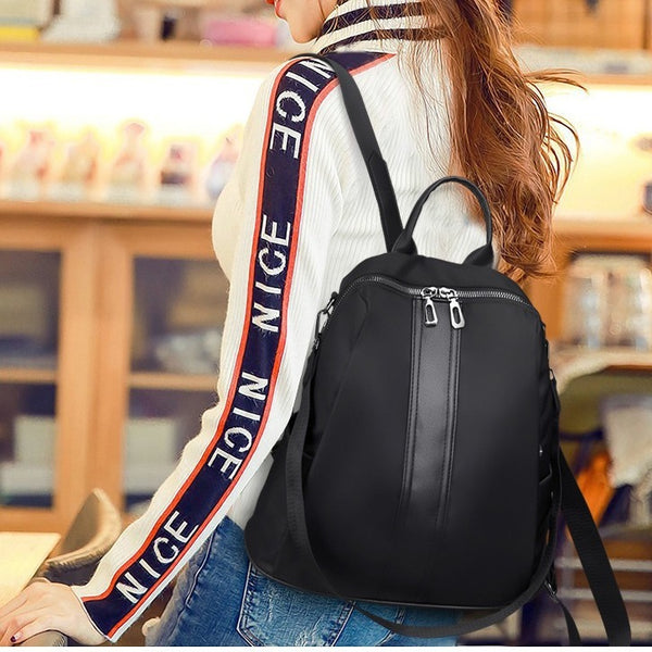 Oxford cloth backpack 2024 new trend Korean version casual fashion versatile backpack light travel backpack