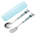 Blue rabbit two-piece set (fork and spoon) 304