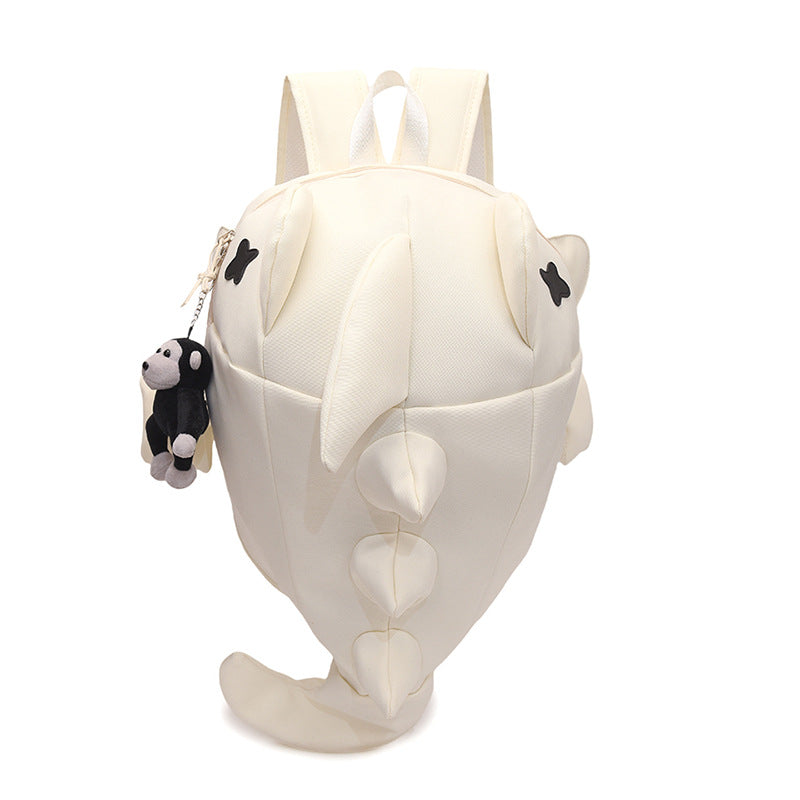 Shark backpack niche design cycling bag men and women whales motorcycle backpack helmet bag travel computer bag