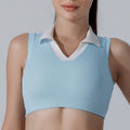 color block high-stretch active skort two-piece set - fitness, badminton, running, tennis outfit - custom yoga set available