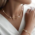 Wholesale faux pearl necklaces - european & american cross-border fashion, vintage jewelry, women's luxury, niche, high-end choker collars