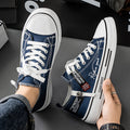 Men's canvas shoes - winter breathable, versatile, classic student style, athletic & casual, lightweight soft sole sneakers