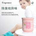 Car air freshener solid perfume - automotive fragrance diffuser - odor eliminator - round box aroma