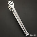 304 stainless steel multi-purpose heavy-duty tongs - kitchen, buffet, home use - perfect for steak, bread, stir-fries, grilled meat, and food serving
