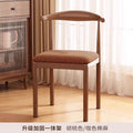 Walnut color | upgraded and reinforced [high elastic sponge] coffee color cotton and linen seat surface