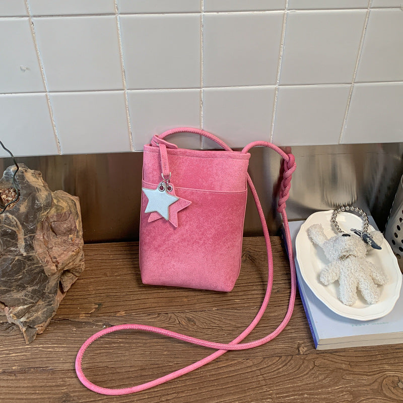 2026 spring/summer new arrival: minimalist & versatile crossbody bag - women's ins style star charm phone bag & coin purse