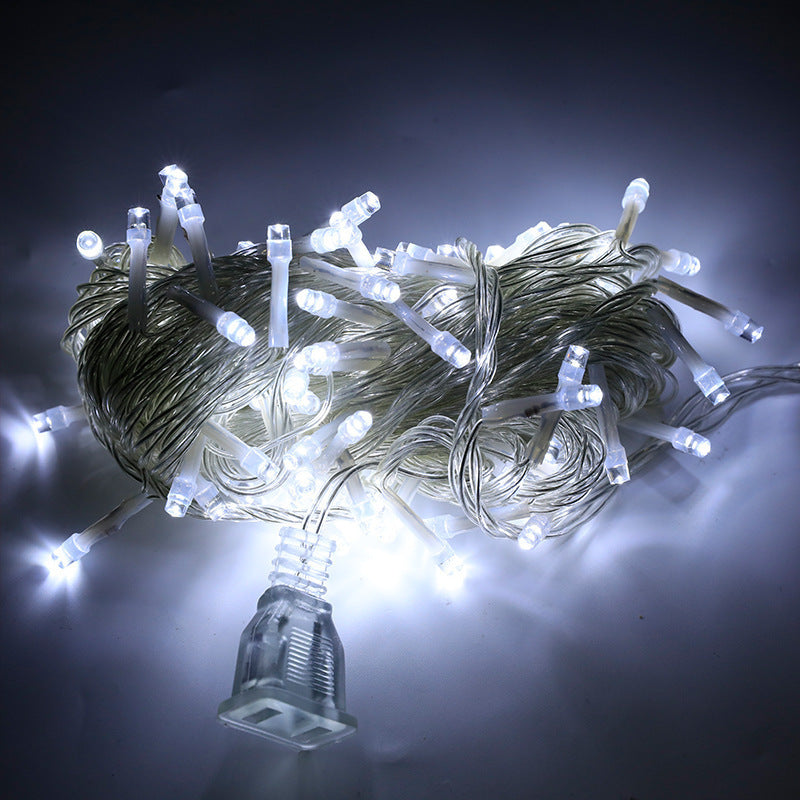 LED lights flashing Gypsy Christmas camping courtyard layout ambient light string outdoor lighting engineering decorative lights