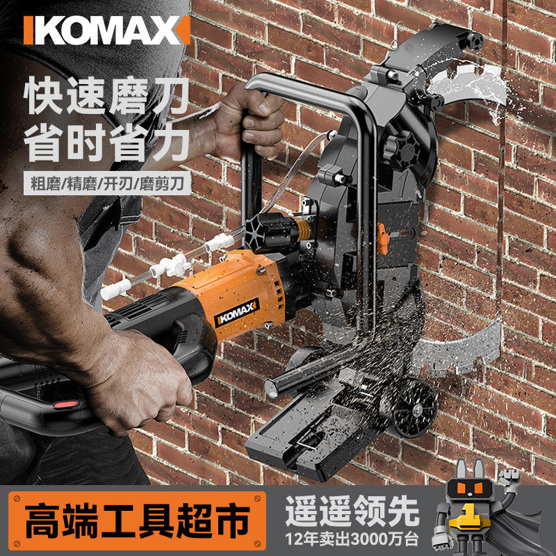 High-power brushless ring saw wall cutting machine - concrete, rebar, and stone cutting - multi-function portable grooving machine