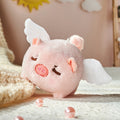 White little flying pig