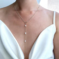 e-commerce exquisite women's pearl necklace - elegant, unique chain pendant jewelry - perfect for holidays and travel gifts