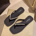 Influencer-approved sandals, flip-flops, and beach shoes for women – trendy summer footwear for 2025, featuring flat soles and open-toe designs perfect for wearing outdoors