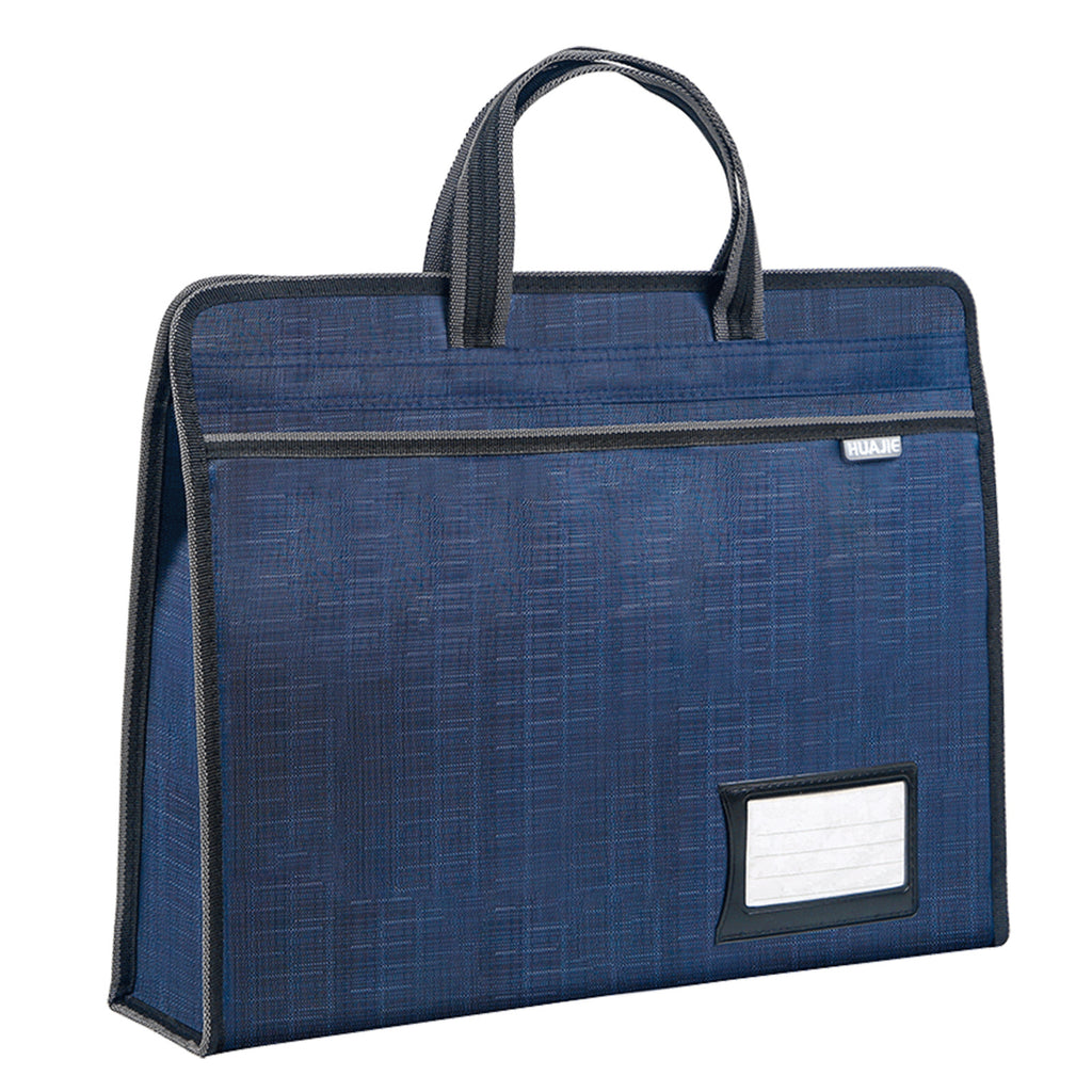 File bag a4 portable storage bag office bag classic simple cloth document data storage bag business bag