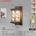 Outdoor wall light waterproof courtyard villa porch pillar lamp balcony aisle new chinese style wall lamp led gate light