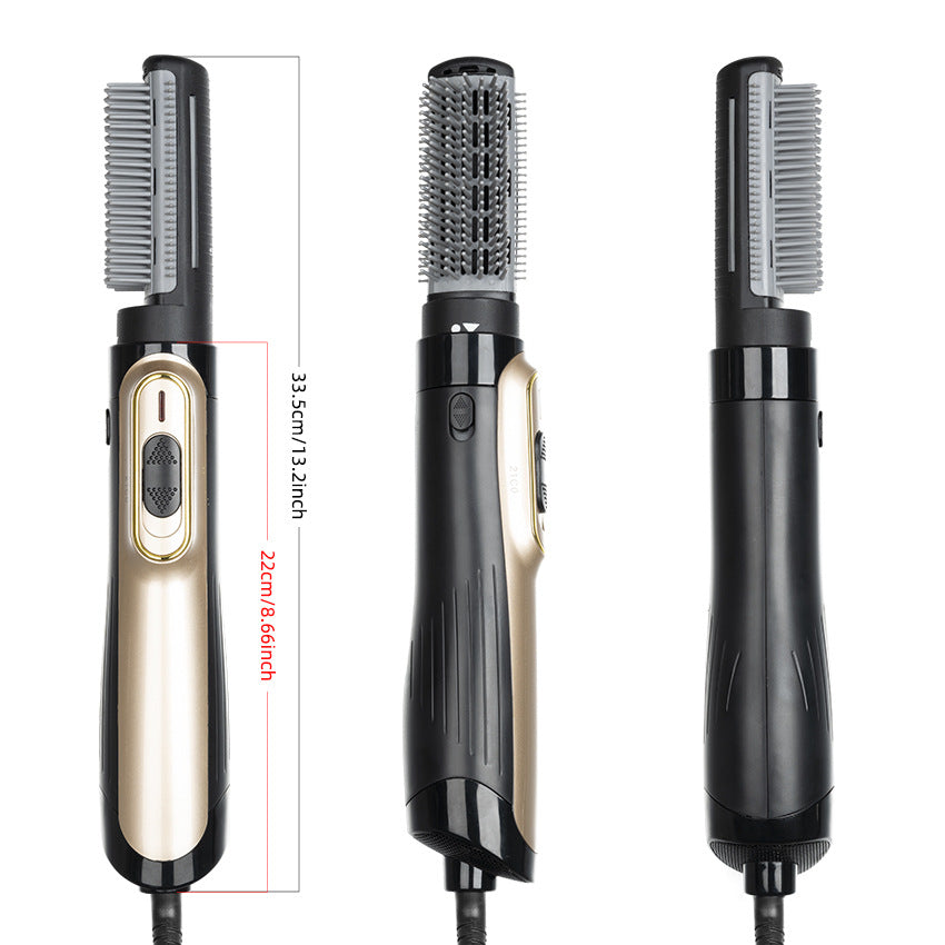 Cross-border Middle East hot air comb Multifunctional three-in-one hair straightener Curling iron Hair dryer Three-purpose hair changing hair dryer