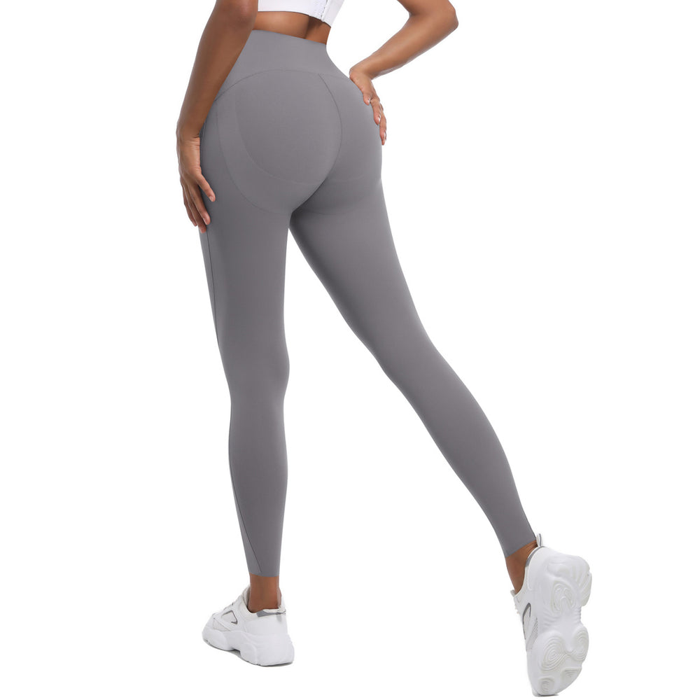 Clearance seamless high waist tummy control butt lift butt lift waist shaping yoga pants women's butt lift body shaping tummy control nine-point fitness