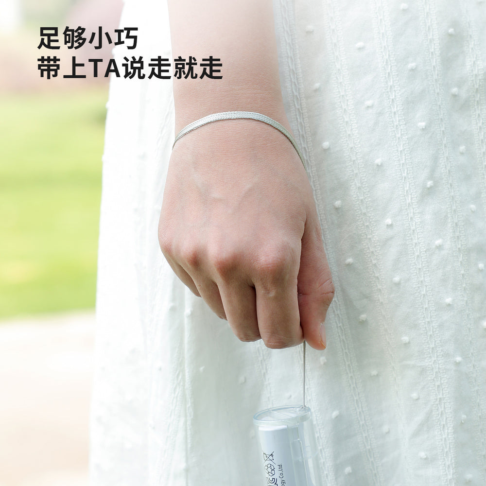 New transparent cooling handheld fan - usb rechargeable outdoor portable mini fan - semiconductor ice pack fan