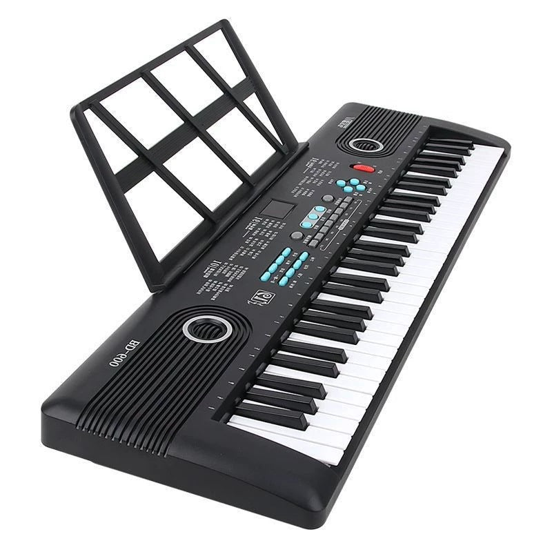 Dropshipping new children's electronic digital screen 61-key musical instrument toy electronic keyboard piano - playable & rechargeable