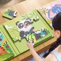 Advanced magnetic puzzle for 3-6 year olds - magnetic early education toy for toddlers, preschoolers, and children - educational puzzle for boys and girls