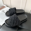 Velcro slippers for women summeroutwear2025easiest for matchthick soleplatform shoessoft solenon-slipniche style sandalsthick soleincrease