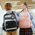 New arrival: wholesale school backpacks for grades 1-6, available in stock. large capacity, lightweight, and ergonomic design for boys and girls