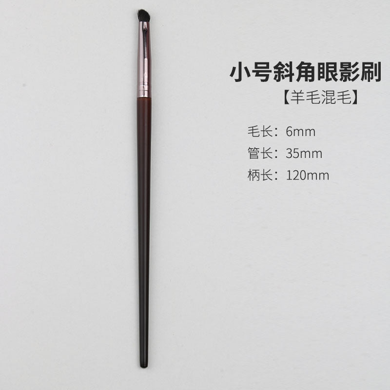 Wooden handle makeup brush set - cangzhou makeup brushes: blush brush, wool brush, powder brush, foundation brush, eyeshadow brush, and other makeup brushes