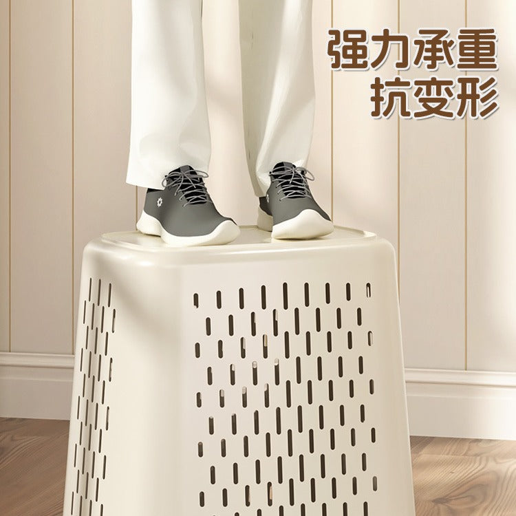 Pp dirty clothes basket extra large storage basket dormitory bathroom laundry basket satchel storage basket for home breathable dirty clothes basket