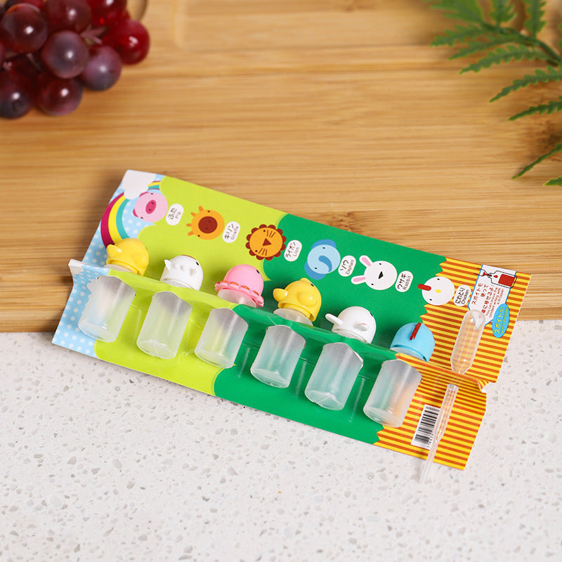 Household kitchen squeeze bottle mini portable food grade condiment bottle honey salad squeeze sauce bottle tomato small sauce bottle