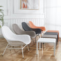 Outdoor single sofa chair - waterproof, sun-protective, perfect for open-air balconies, lounging, beach, villas, courtyards, and nap time. breathable seating
