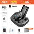 S128 three-sided obstacle avoidance drone with dual hd cameras, aerial photography quadcopter, mini altitude hold remote control aircraft