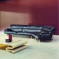 Italian normcore baxterjo sofa frosted first layer cowhide designer special-shaped creative classy sense down sofa