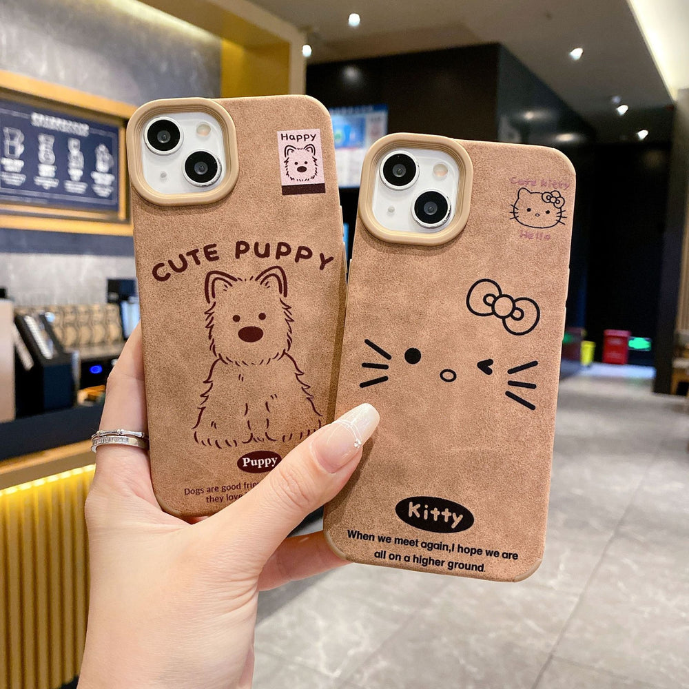Suitable for apple 16promax brown mobile phone case iphone12 anti-fall tpu protective cover x apple 17 adaptation