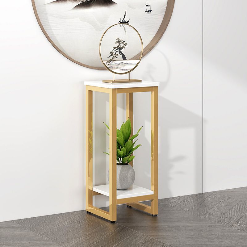 Simple table storage rack for home, wall-mounted long table, iron chinoiserie table, living room entrance table, for home entrance table