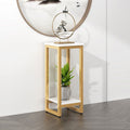 Simple table storage rack for home, wall-mounted long table, iron chinoiserie table, living room entrance table, for home entrance table
