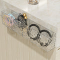 Bathroom mask storage rack wall-mounted mirror cabinet acrylic transparent box lipstick eyeshadow cosmetic organizer