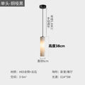 New chinoiserie all-copper real marble bedroom bedside small chandelier classical house restaurant bar study model room lighting fixtures