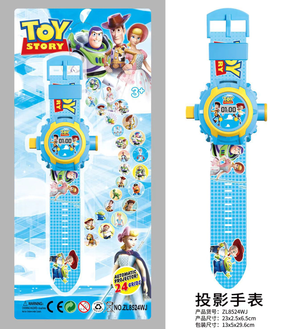 Kids' cartoon electronic watch - educational projection, time-telling toy watch - direct from the source manufacturer, dropshipping available