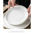 Byron minimalist high-end ceramic bowls, plates, and dishes - creative tableware for hotels, restaurants, and home use - western cuisine steak plates and dessert plates
