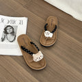 2025 summer new arrival flip-flops cute shoes cat fish outwear women's easiest for match soft bottom beach flatscasual wholesale