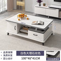 100cm white marble color + drawer + locker