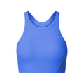 Vertical ribbed high collar elastic comfortable sports intimates high-strength bubble wrap sports bra daw057