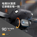 P8 drone - 360° obstacle avoidance, hd aerial photography, dual-lens quadcopter, optical flow, foldable remote control aircraft - cross-border