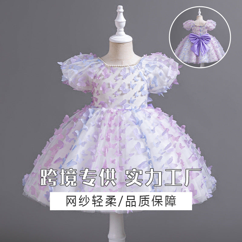exclusive: kids' dress for girls, perfect for birthdays, first birthdays, performances, and formal occasions. available in sizes for ages 3-8
